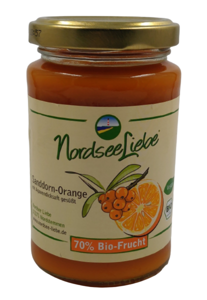Bio-Fruchtaufstrich Sanddorn-Orange 70%
