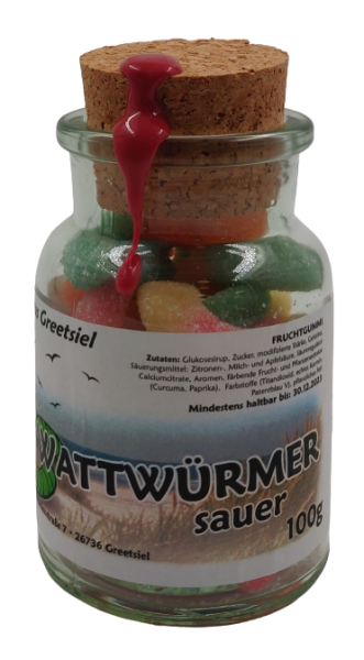 Korkenglas Wattw. Sauer 90g