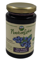 Bio-Fruchtaufstrich Heidelbeer, fein pass. 75%