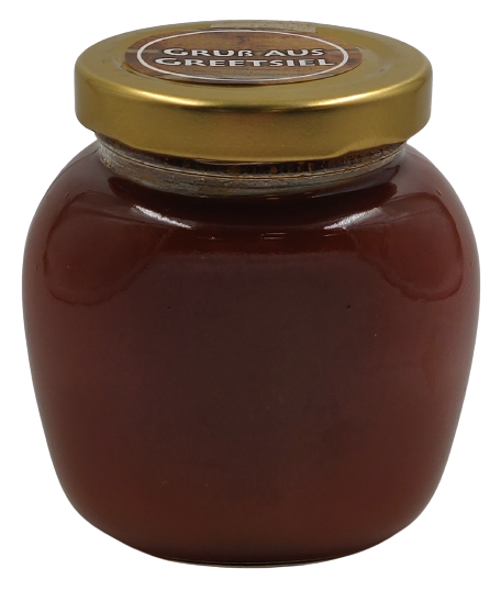 Sanddorn-Konfit&uuml;re Aufpassen 225g Blanko