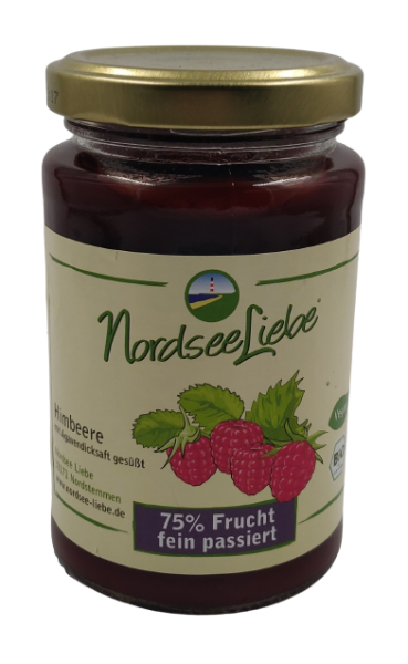 Bio-Fruchtaufstrich Himbeer, fein pass. 75%