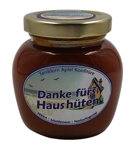 Sanddorn-Konfit&uuml;re Haus h&uuml;ten 225g