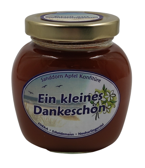 Sanddorn-Konfit&uuml;re kl Dankesch&ouml;n 225g