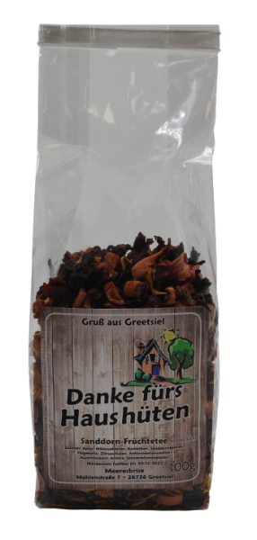 Sanddorn-Tee 100g Haus h&uuml;ten
