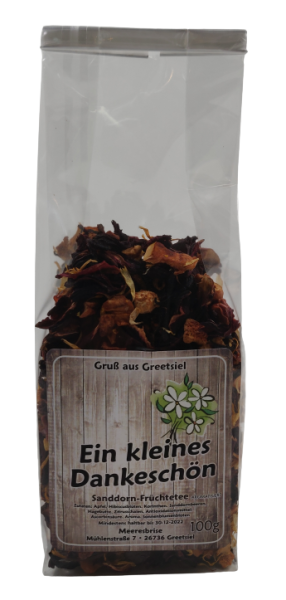 Sanddorn-Tee 100g kl Dankesch&ouml;n