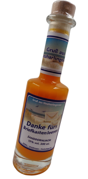 Flasche Bounty 200 "Briefkasten"