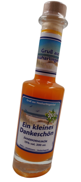 Flasche Bounty 200 "kl Dankesch&ouml;n"