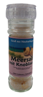 Gew&uuml;rzm&uuml;hle Meersalz mit Knoblauch 100g
