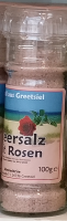 Gew&uuml;rzm&uuml;hle Meersalz mit Rosen 100g