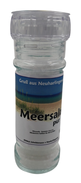 Gew&uuml;rzm&uuml;hle Meersalz pur 100g