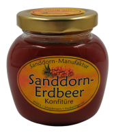 Sanddorn Erdbeer Konfit&uuml;re 225g