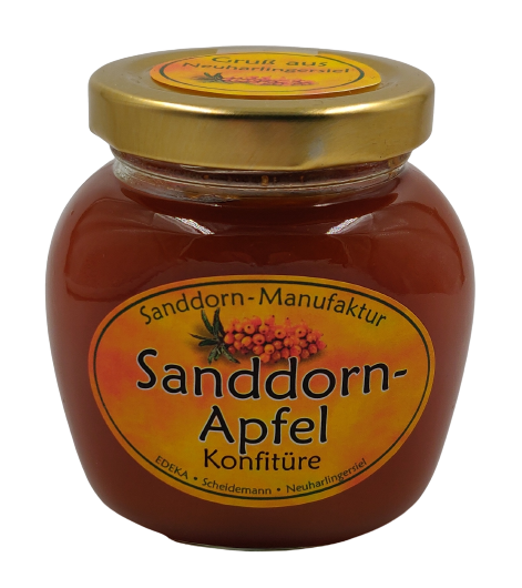 Sanddorn-Apfel Konfit&uuml;re 225g
