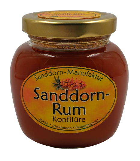 Sanddorn Rum Konfit&uuml;re 225g