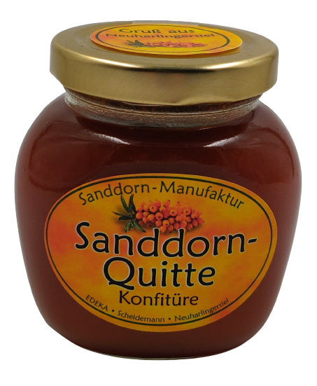 Sanddorn Quitte Konfit&uuml;re 225g
