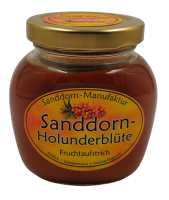 Sanddorn Holunderbl&uuml;te Fruchtaufstrich 225g