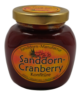Sanddorn Cranberry Konfit&uuml;re 225g