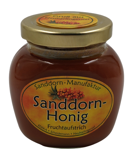 Sanddorn Honig Fruchtaufstrich 225g