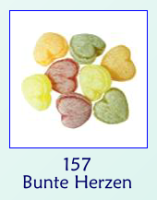 Bunte Herzen 125g