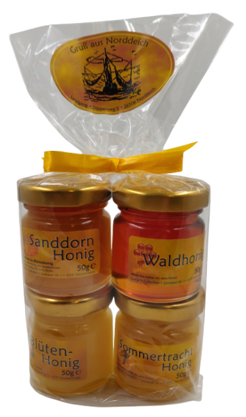 Geschenkverp. 4x50g Honig