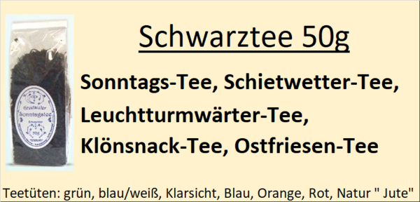 Schwarztee 50g