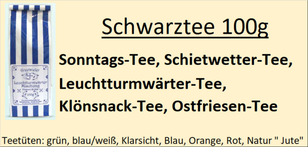 Schwarztee 100g