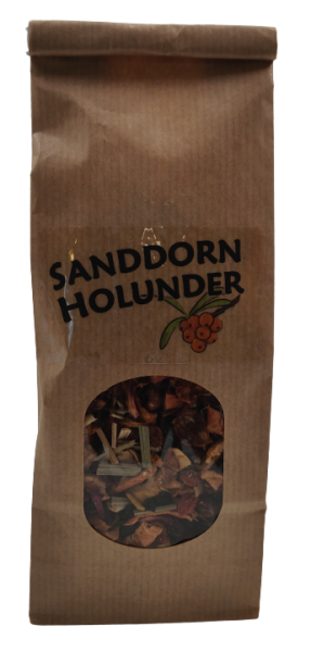 Sanddorn Holunder Fr&uuml;chtetee 100g