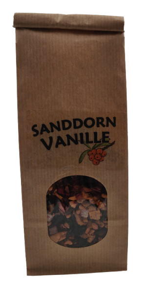 Sanddorn Vanille Fr&uuml;chtetee 100g