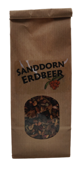 Sanddorn Erdbeer Fr&uuml;chtetee 100g