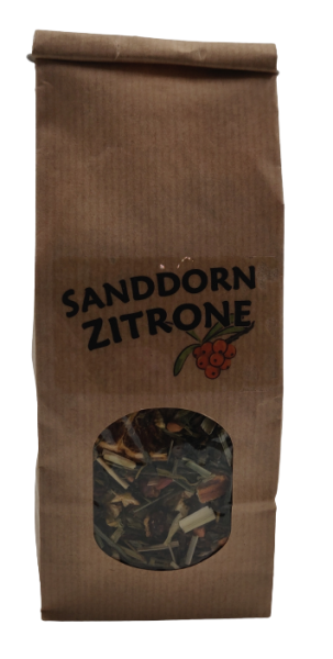 Sanddorn Zitrone Gr&uuml;ntee 100g