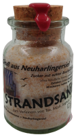 Korkenglas Strandsand 125g