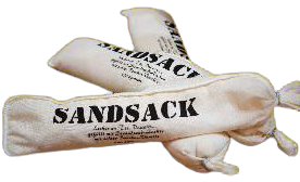 Strandsand im Sandsack