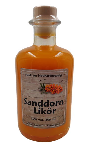 Flasche Apotheker 350ml Sanddornlik&ouml;r 17%