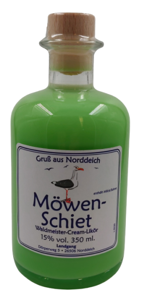 Flasche Apotheker 350ml Waldmeisterlik&ouml;r 15%
