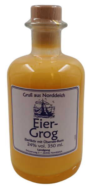 Flasche Apotheker 350ml Eiergrog 24%