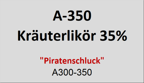 Flasche Apotheker 350ml Kr&auml;uterlik&ouml;r 35%