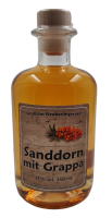 Flasche Apotheker 350ml Sanddorn Grappa