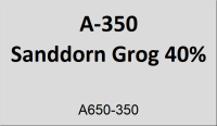 Flasche Apotheker 350ml Sanddorn Grog