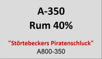 Flasche Apotheker 350ml Rum 40%