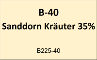 Flasche Bounty 40ml Sanddorn Kr&auml;uter 35%