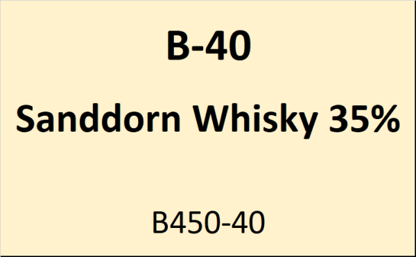Flasche Bounty 40ml Sanddorn Whisky 35%