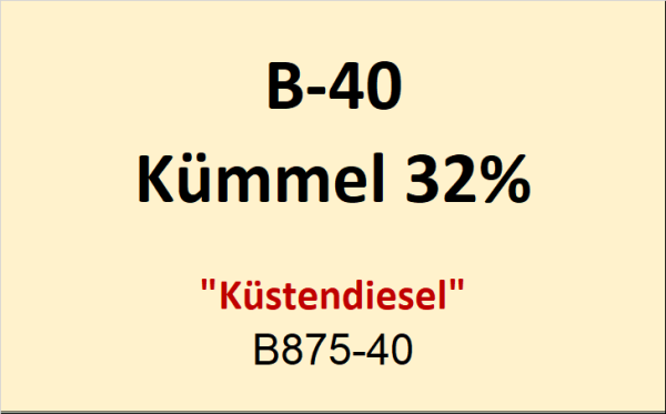 Flasche Bounty 40ml K&uuml;mmel 32%