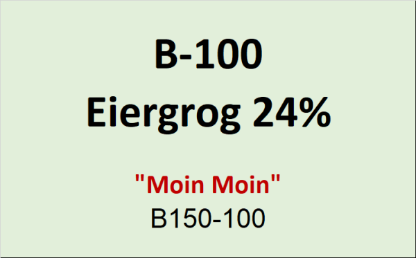 Flasche Bounty 100ml Eiergrog 24%