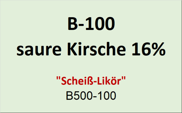 Flasche Bounty 100ml saure Kirsche 16%