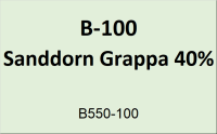 Flasche Bounty 100ml Sanddorn Grappa 35%