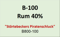Flasche Bounty 100ml Rum