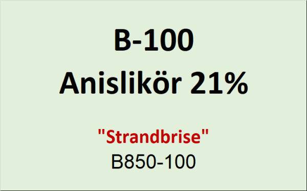 Flasche Bounty 100ml Anislik&ouml;r