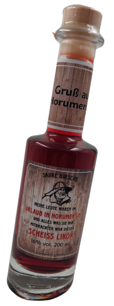Flasche Bounty 200ml saure Kirsche 16%