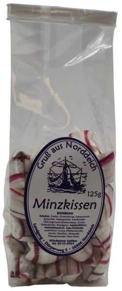 Minzkissen 125g