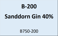 Flasche Bounty 200ml Sanddorn Gin