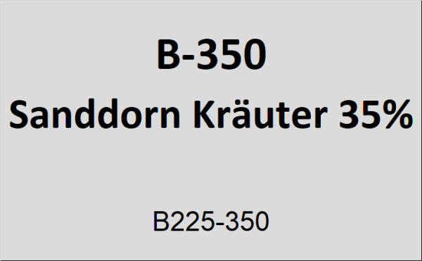 Flasche Bounty 350ml Sanddorn Kr&auml;uter